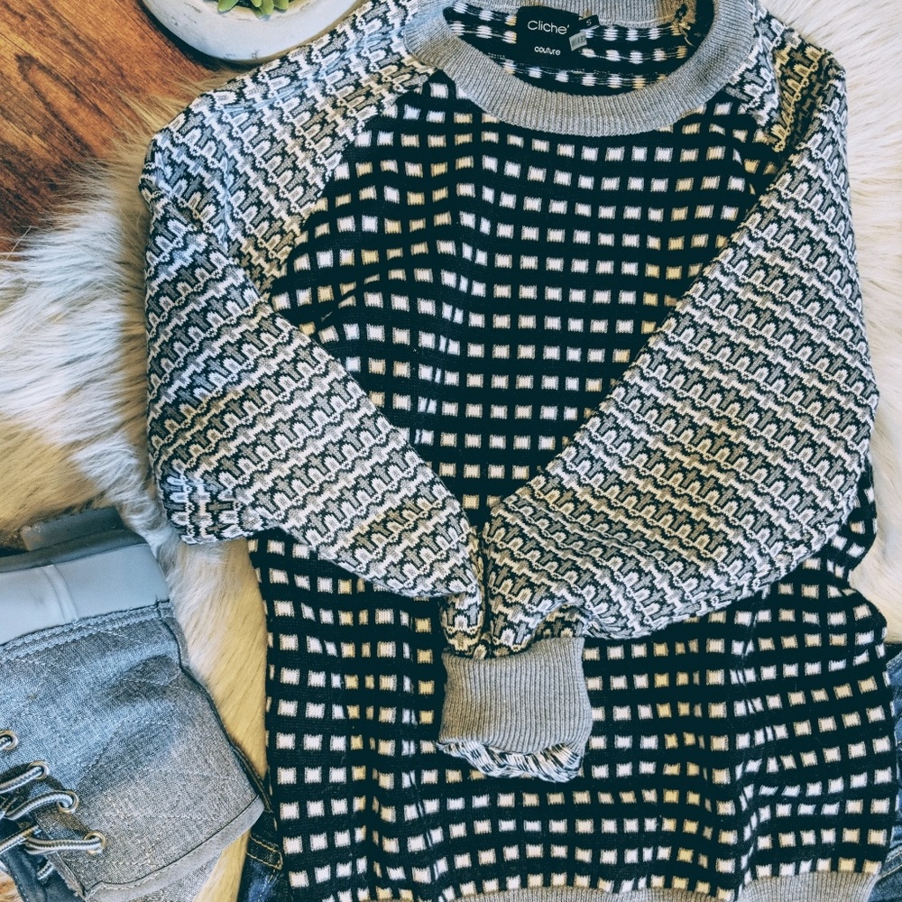 Cliche couture sweater